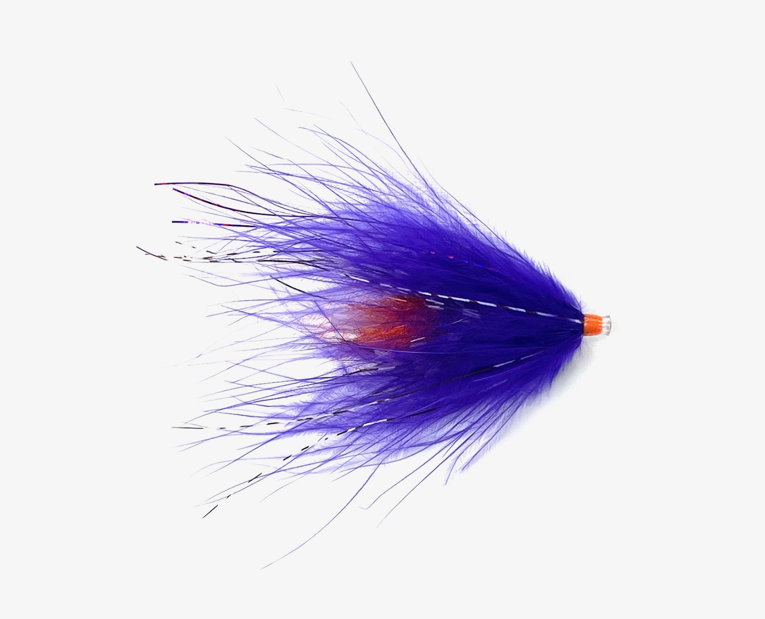 FAD Hobo Spey Tube Fly - Orange/Purple